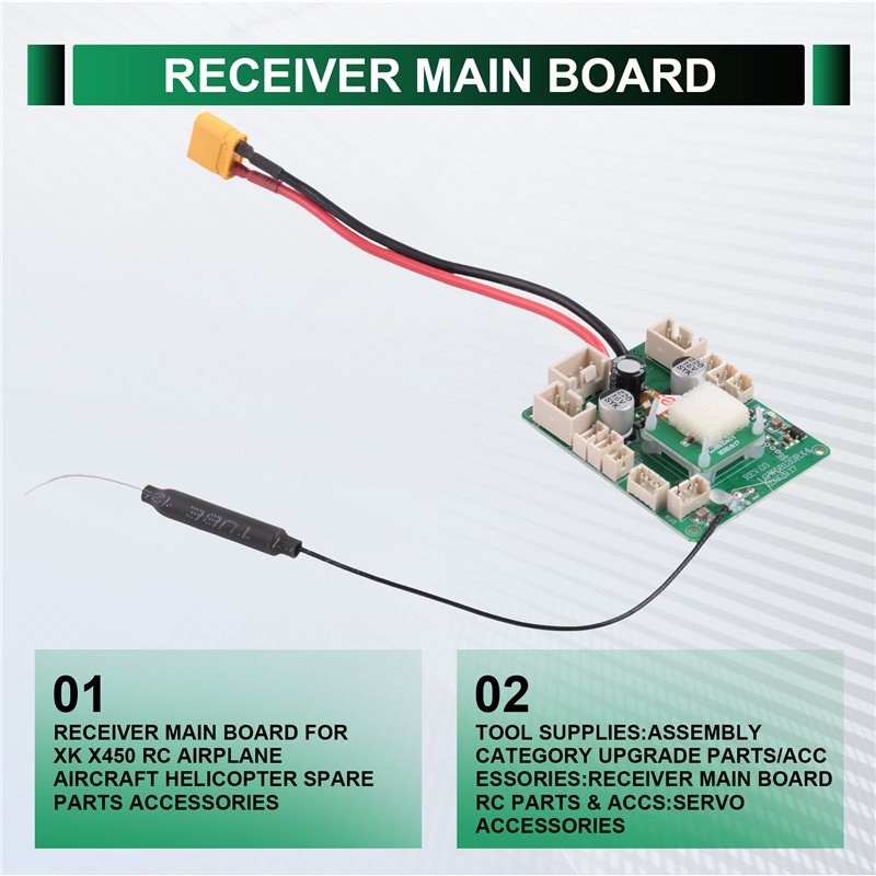 B78B-Receiver Main Board For W - đánh giá và giá Rc Helicopter Servo